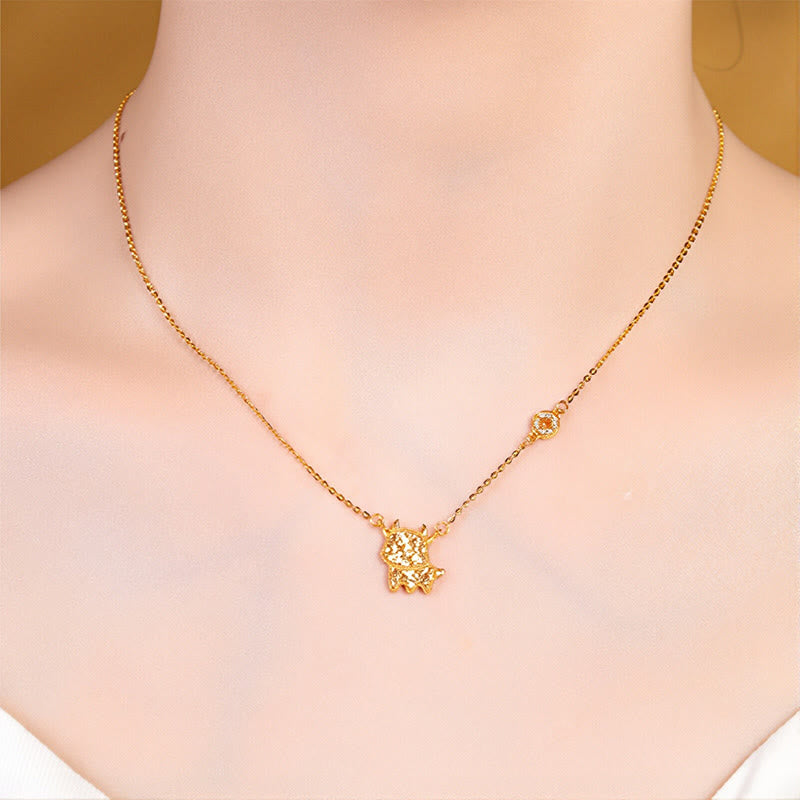 Buddha Stones ​​Jahr des Pferdes Chinesisches Tierkreiszeichen 925 Sterling Silber Münzdesign Segenskette Anhänger - image 14