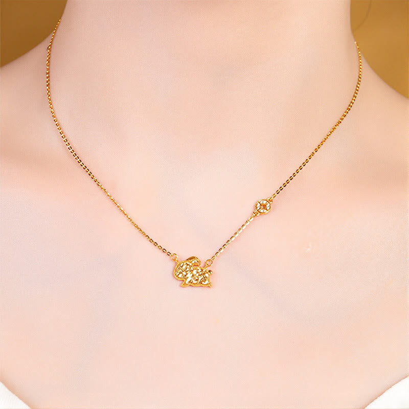 Buddha Stones ​​Jahr des Pferdes Chinesisches Tierkreiszeichen 925 Sterling Silber Münzdesign Segenskette Anhänger - image 18