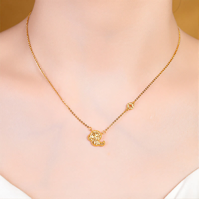 Buddha Stones ​​Jahr des Pferdes Chinesisches Tierkreiszeichen 925 Sterling Silber Münzdesign Segenskette Anhänger - image 22