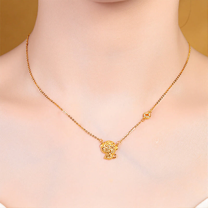 Buddha Stones ​​Jahr des Pferdes Chinesisches Tierkreiszeichen 925 Sterling Silber Münzdesign Segenskette Anhänger - image 26