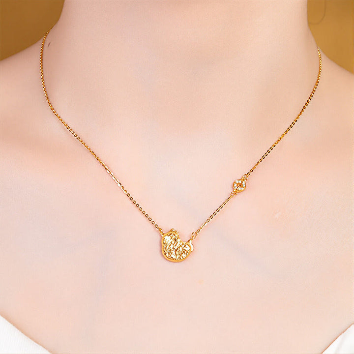 Buddha Stones ​​Jahr des Pferdes Chinesisches Tierkreiszeichen 925 Sterling Silber Münzdesign Segenskette Anhänger - image 28