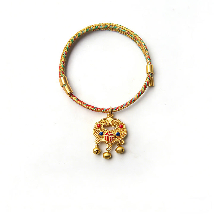 Handgefertigtes Buddha Stones -Halsband aus Legierung – Glücksbringer, verstellbar für Katzen und kleine Hunde - Golden - 20-30 cm - image 0