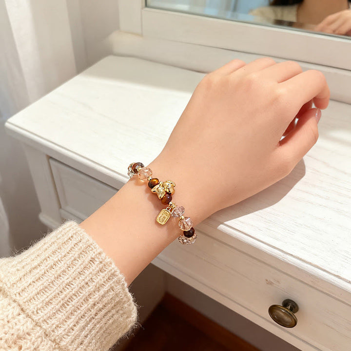 Buddha Stones, Tigerauge, Eis, Obsidian, Perle – Armband für das Jahr des Pferdes: Glück, Reichtum und Wohlstand - image 17