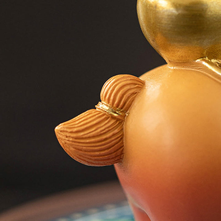 Buddha Stones ​​Jahr des Pferdes 2026 Neujahrsbarren zur Anziehung von Reichtum Heimdekoration Räuchergefäß - image 11