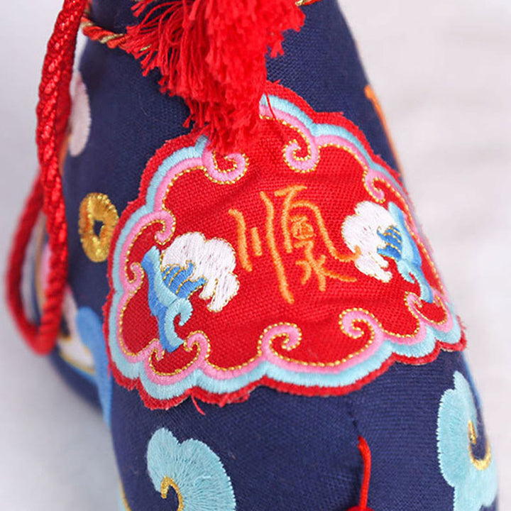 Buddha Stones, Jahr des Pferdes, Kupferrote Schnur, Fu-Zeichenstickerei, Wohlstands-Heimdekoration - image 27