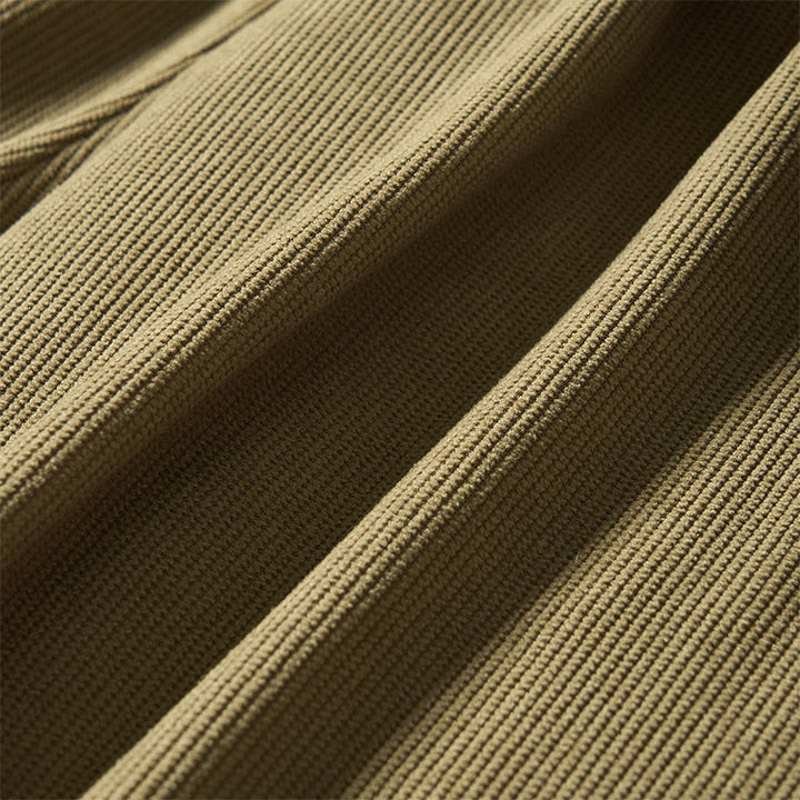 Buddha Stones Commute Herbst Cord Damen Haremshose mit hohem Bund und Taschen - image 8