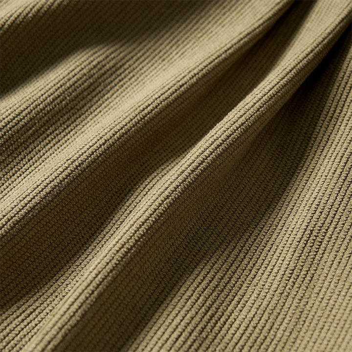 Buddha Stones Commute Herbst Cord Damen Haremshose mit hohem Bund und Taschen - image 9