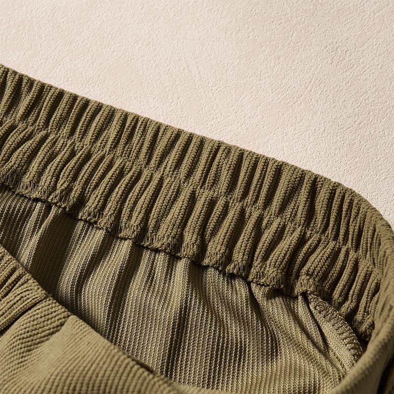 Buddha Stones Commute Herbst Cord Damen Haremshose mit hohem Bund und Taschen - image 5