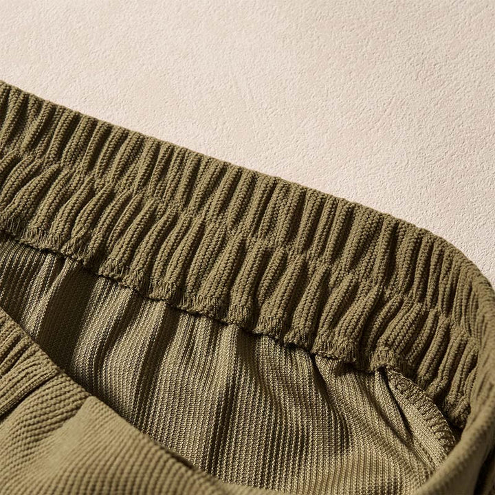 Buddha Stones Commute Herbst Cord Damen Haremshose mit hohem Bund und Taschen - image 5