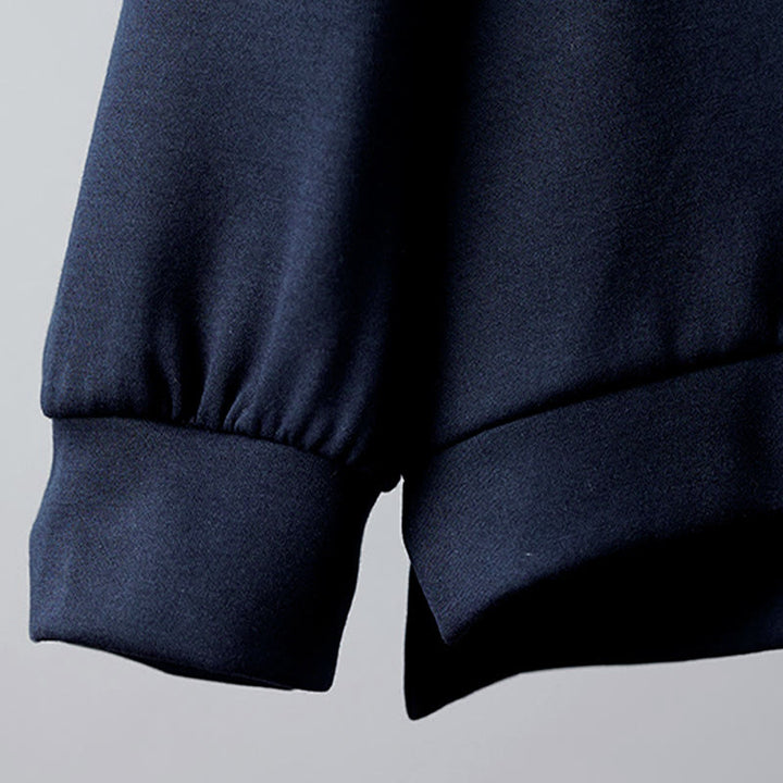 Buddha Stones ​​Herbststickerei Bär Langarm Damen-Hoodie - image 4