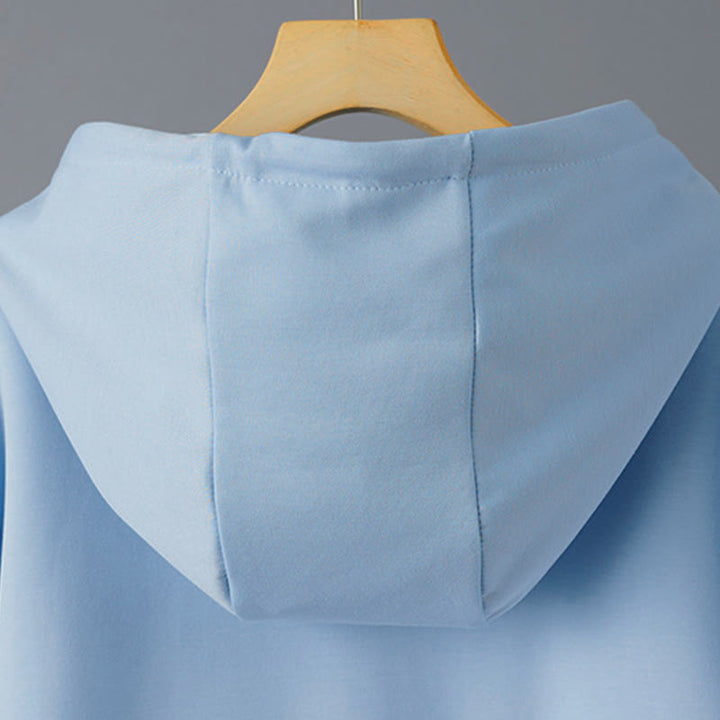 Buddha Stones ​​Herbststickerei Bär Langarm Damen-Hoodie - image 10