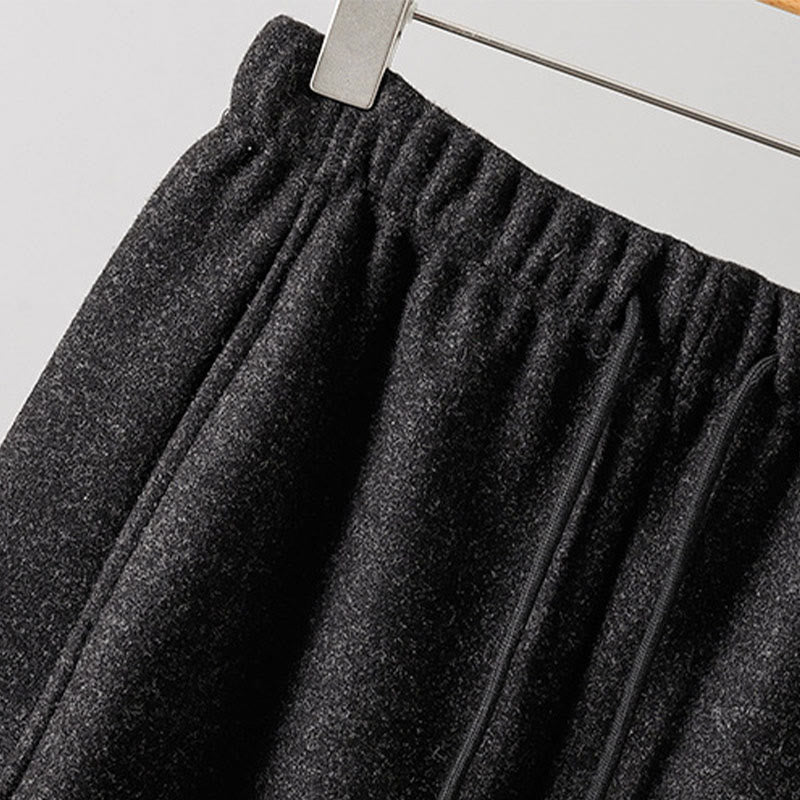 Buddha Stones Schlichte Baumwollhose für Damen mit Schnürung und Taschen - image 2