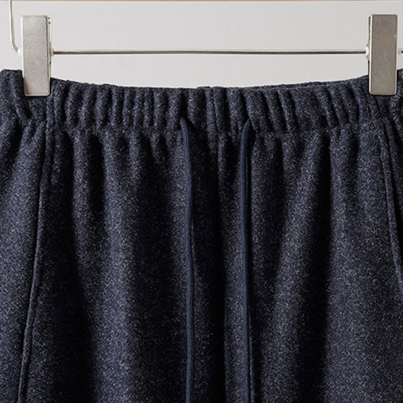 Buddha Stones Schlichte Baumwollhose für Damen mit Schnürung und Taschen - image 9