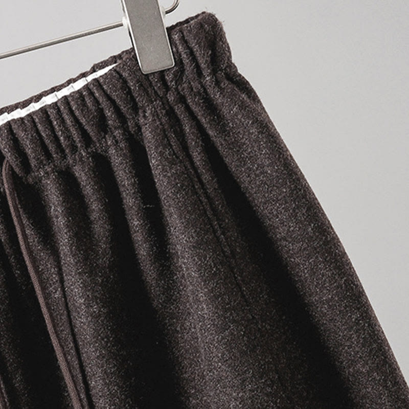 Buddha Stones Schlichte Baumwollhose für Damen mit Schnürung und Taschen - image 17