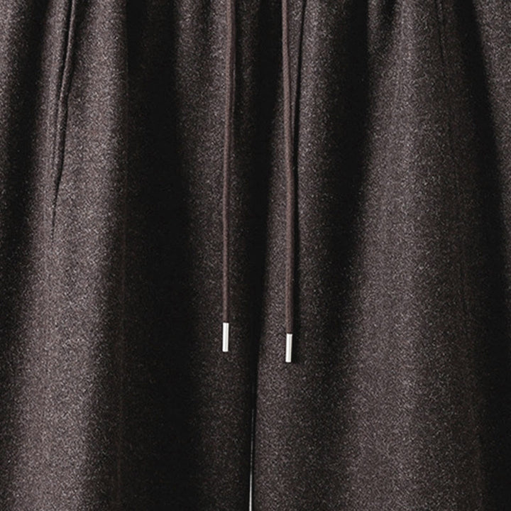 Buddha Stones Schlichte Baumwollhose für Damen mit Schnürung und Taschen - image 20
