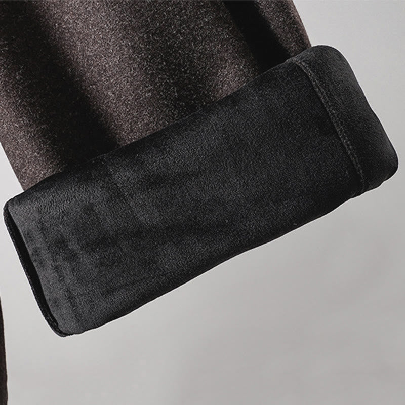 Buddha Stones Schlichte Baumwollhose für Damen mit Schnürung und Taschen - image 19