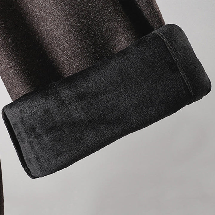 Buddha Stones Schlichte Baumwollhose für Damen mit Schnürung und Taschen - image 19