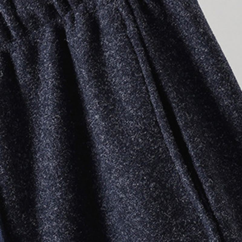 Buddha Stones Schlichte Baumwollhose für Damen mit Schnürung und Taschen - image 12