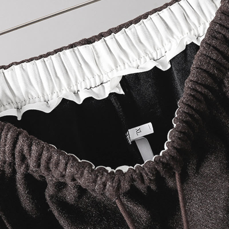 Buddha Stones Schlichte Baumwollhose für Damen mit Schnürung und Taschen - image 21