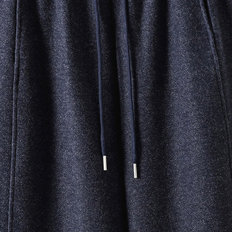 Buddha Stones Schlichte Baumwollhose für Damen mit Schnürung und Taschen - image 11