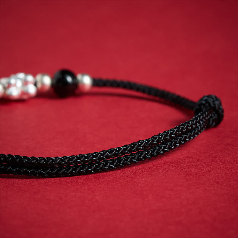 Buddha Stones ​​Armband aus 999er Sterlingsilber und rotem Achat – Jahr des Pferdes – Wohlstandssymbol - image 18