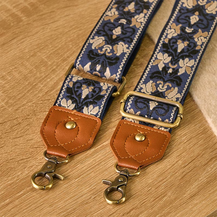 Buddha Stones, Blumen, geometrische Stickerei, verstellbare Handtaschen-, Umhängetaschen- und Schultergurte, Ersatz - image 9