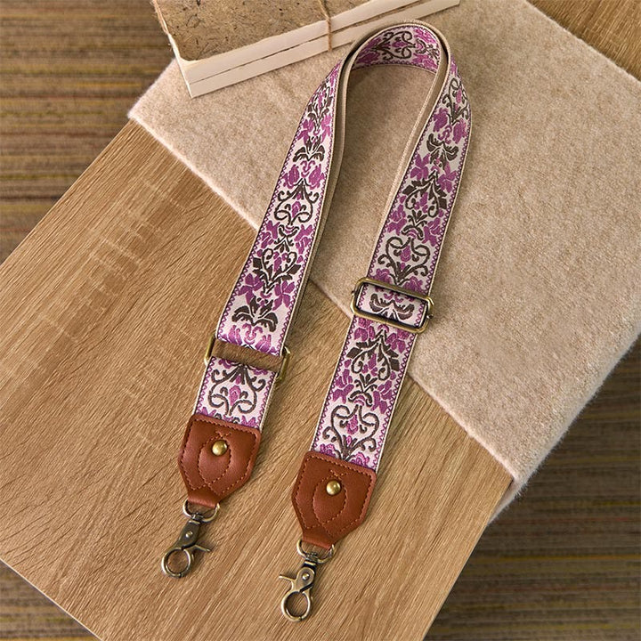 Buddha Stones, Blumen, geometrische Stickerei, verstellbare Handtaschen-, Umhängetaschen- und Schultergurte, Ersatz - image 11