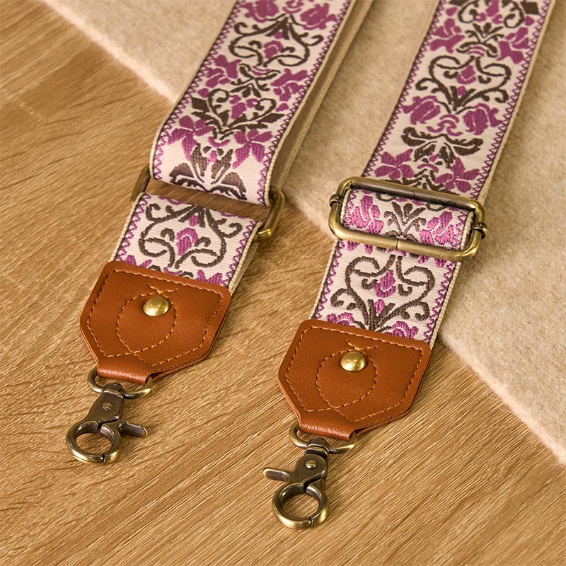 Buddha Stones, Blumen, geometrische Stickerei, verstellbare Handtaschen-, Umhängetaschen- und Schultergurte, Ersatz - image 14