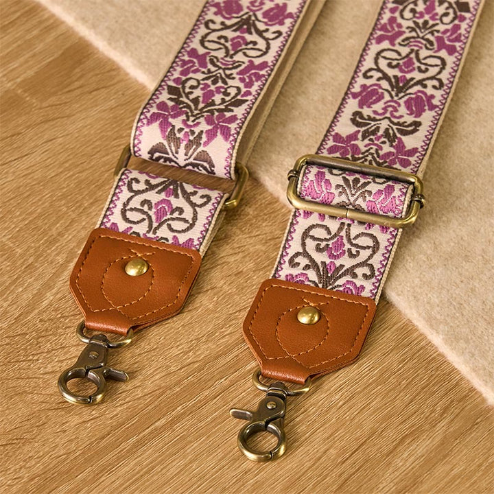 Buddha Stones, Blumen, geometrische Stickerei, verstellbare Handtaschen-, Umhängetaschen- und Schultergurte, Ersatz - image 14