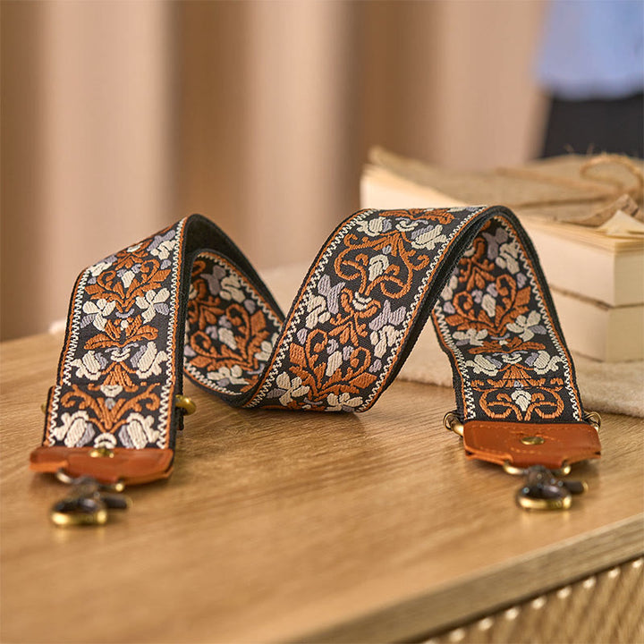 Buddha Stones, Blumen, geometrische Stickerei, verstellbare Handtaschen-, Umhängetaschen- und Schultergurte, Ersatz - image 2