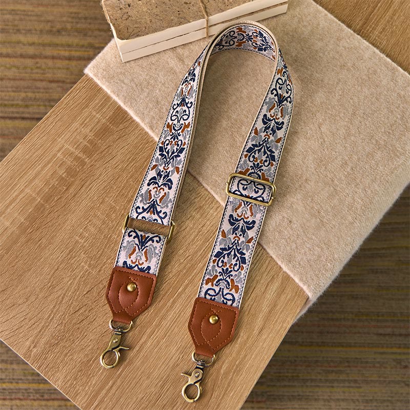 Buddha Stones, Blumen, geometrische Stickerei, verstellbare Handtaschen-, Umhängetaschen- und Schultergurte, Ersatz - image 21