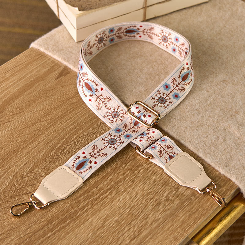 Buddha Stones Bohemian Flower Verstellbare Handtaschen-Umhängetaschen-Schultertaschen-Ersatzriemen - image 1