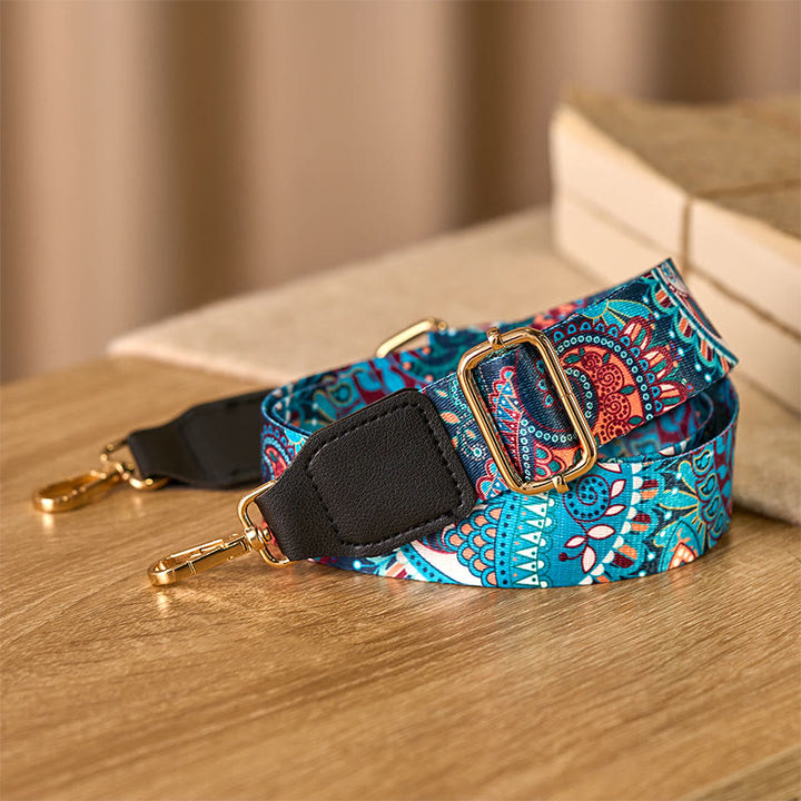 Buddha Stones Bohemian Sunflower Eyes Verstellbare Handtaschen-Umhängetaschen-Schultertaschen-Ersatzriemen - image 3