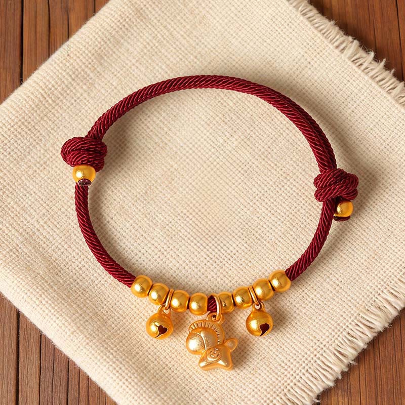 Buddha Stones, Jahr des Pferdes, verschiedene Pferdemotive, Seil, Glück, Stärke, verstellbares Armband - image 0