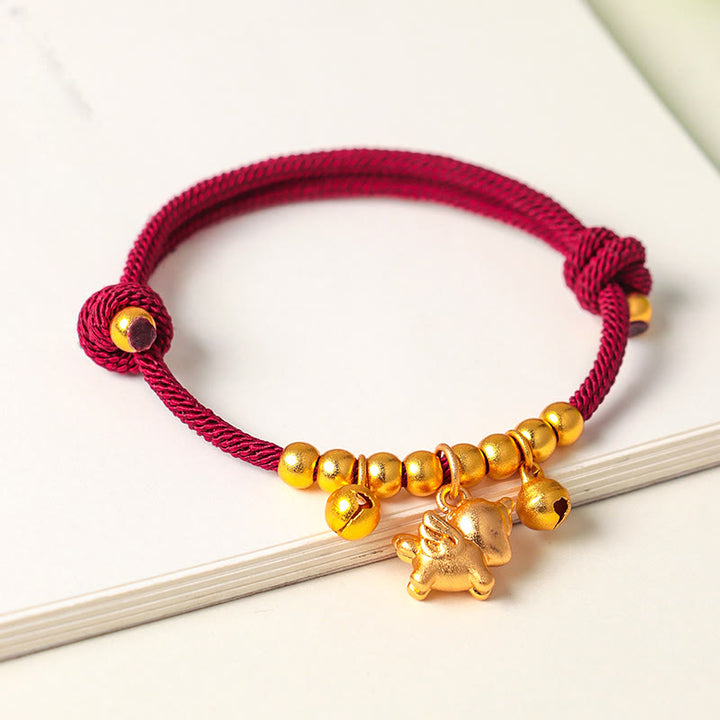 Buddha Stones, Jahr des Pferdes, verschiedene Pferdemotive, Seil, Glück, Stärke, verstellbares Armband - image 12