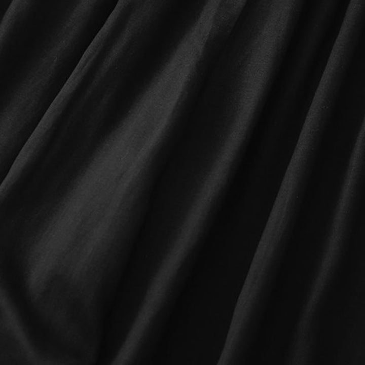 Buddha Stones Sommer-Caprihose aus Baumwolle mit elastischem Bund und Taschen - image 13