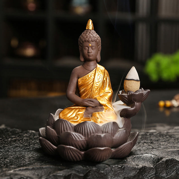 Buddha Stones, Buddha-Gelassenheit, Heimdekoration, Räuchergefäß - image 1