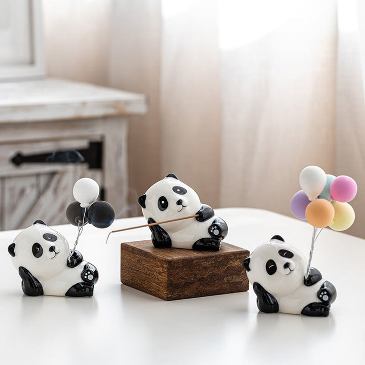 Buddha Stones, Panda-förmige Heimdekoration, Räuchergefäß - image 11
