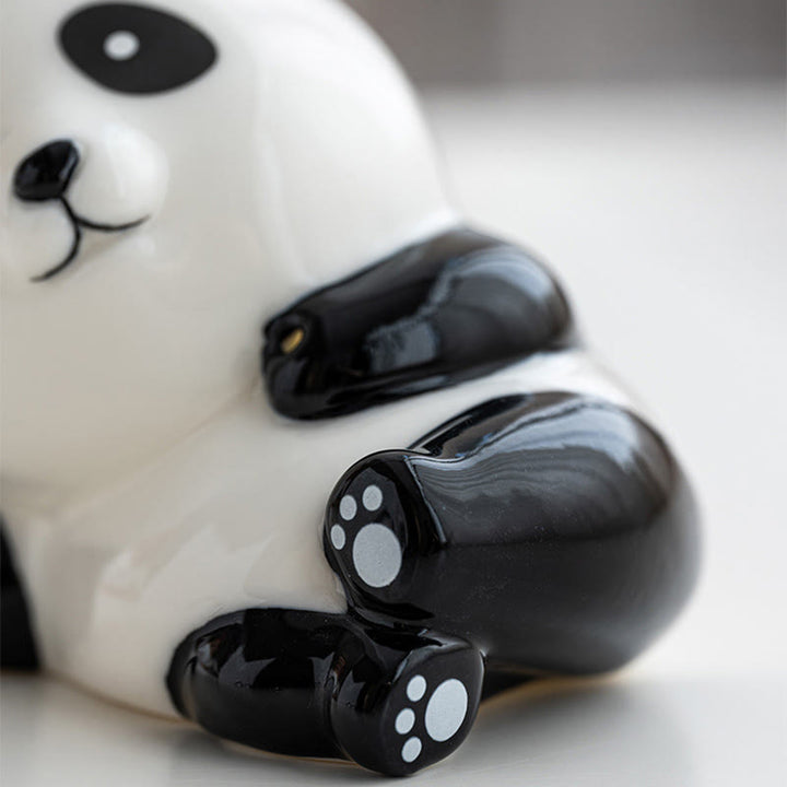 Buddha Stones, Panda-förmige Heimdekoration, Räuchergefäß - image 3