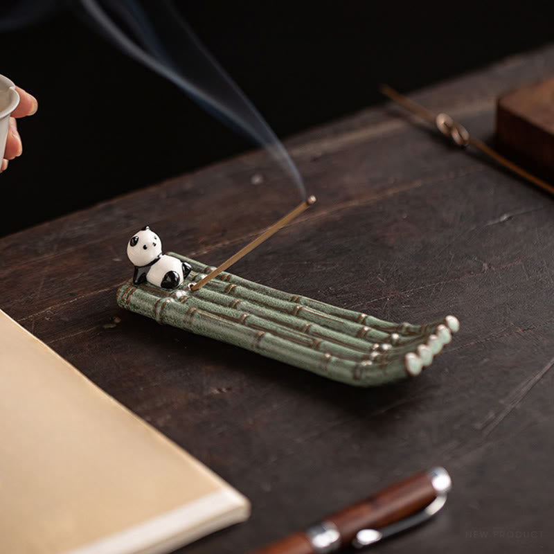 Buddha Stones ​​Panda Heimdekoration Räuchergefäß - image 11