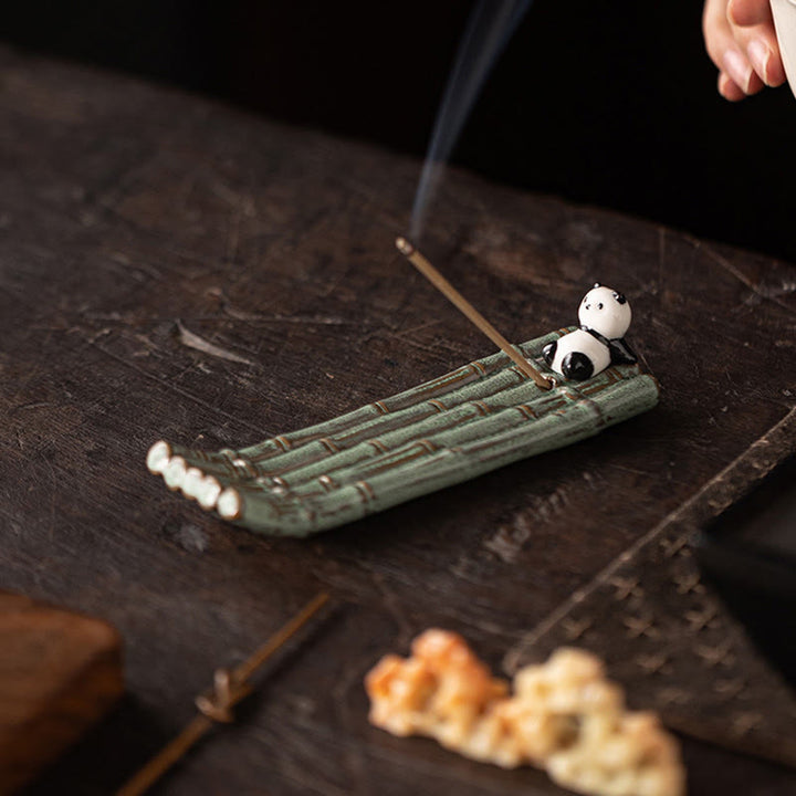 Buddha Stones ​​Panda Heimdekoration Räuchergefäß - image 12