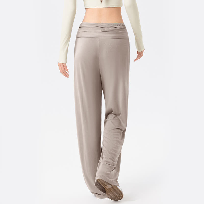 Buddha Stones Freizeit-Sporthose für Damen mit Schnürung, atmungsaktiv, weites Bein - image 15