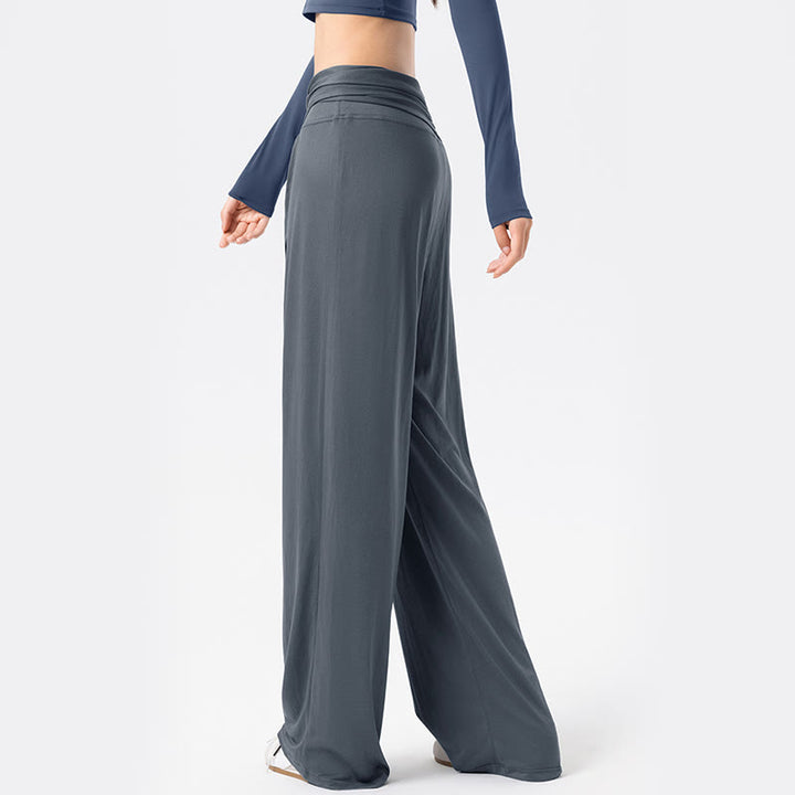 Buddha Stones Freizeit-Sporthose für Damen mit Schnürung, atmungsaktiv, weites Bein - image 5