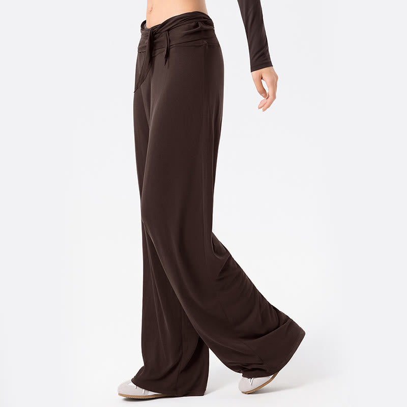 Buddha Stones Freizeit-Sporthose für Damen mit Schnürung, atmungsaktiv, weites Bein - image 11