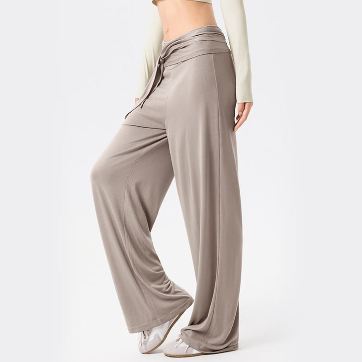 Buddha Stones Freizeit-Sporthose für Damen mit Schnürung, atmungsaktiv, weites Bein - image 16