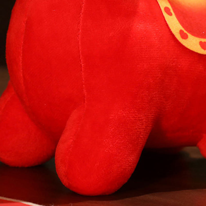 Buddha Stones Jahr des Pferdes – Niedliches Pony-Plüschtier – Energie-Heimdekoration - image 3