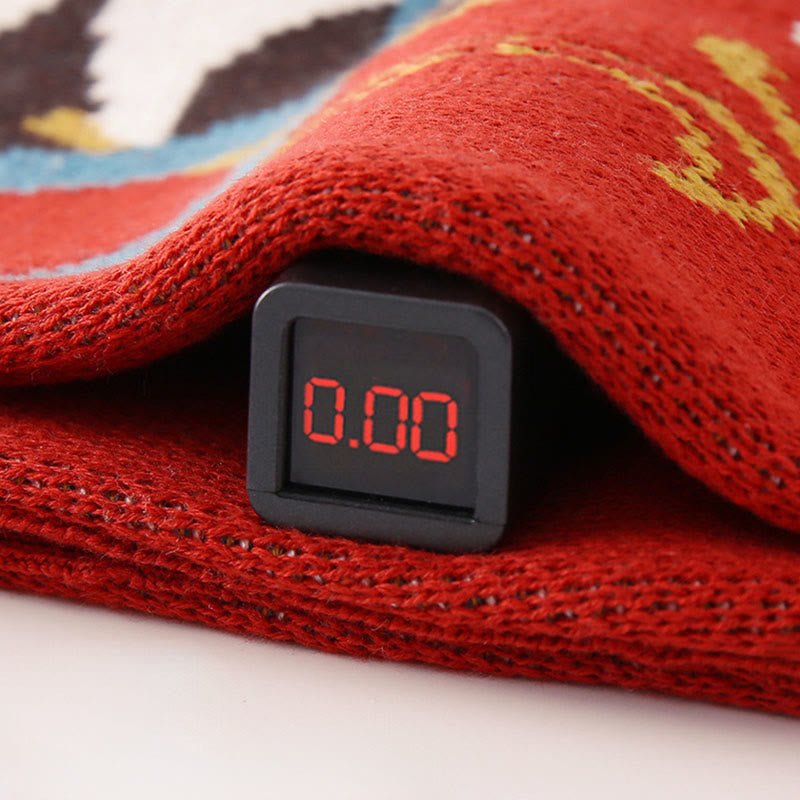 Buddha Stones ​​Herbst Winter Rotes Panda Muster Baby Jungen Mädchen Baumwolle Langarm Strick Einteiler - image 7