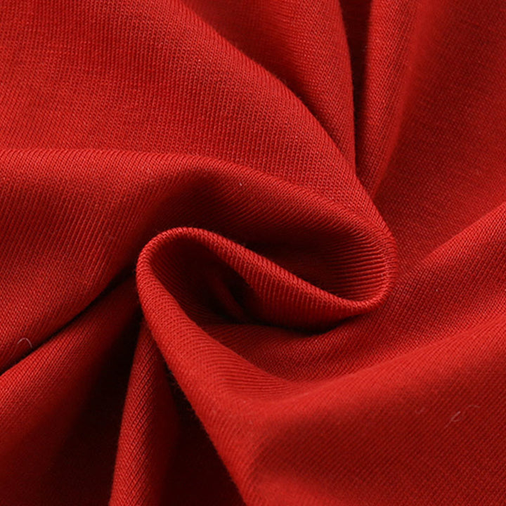 Buddha Stones ​​Frühling Herbst Rotes Erdbeer-Design Baby Mädchen Baumwolle Langarm Einteiler - image 7