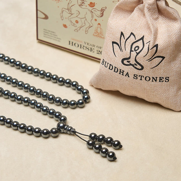 Buddha Stones Terahertz-Fokus-Klarheits-Mala mit 108 Perlen - image 5