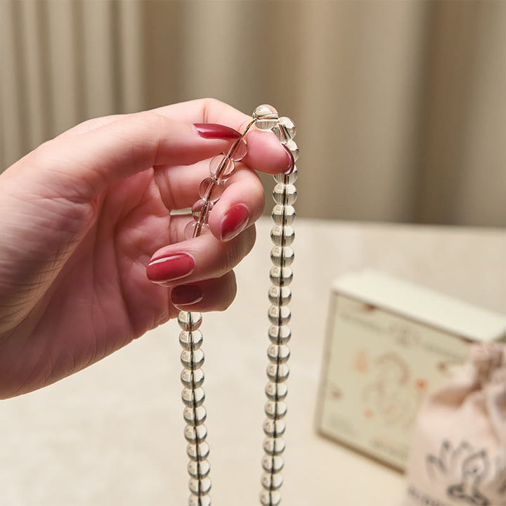 Buddha Stones ​​Vajra-Anhänger Liuli 108 Perlen Spirituelle Kraft Stärke Mala - image 5